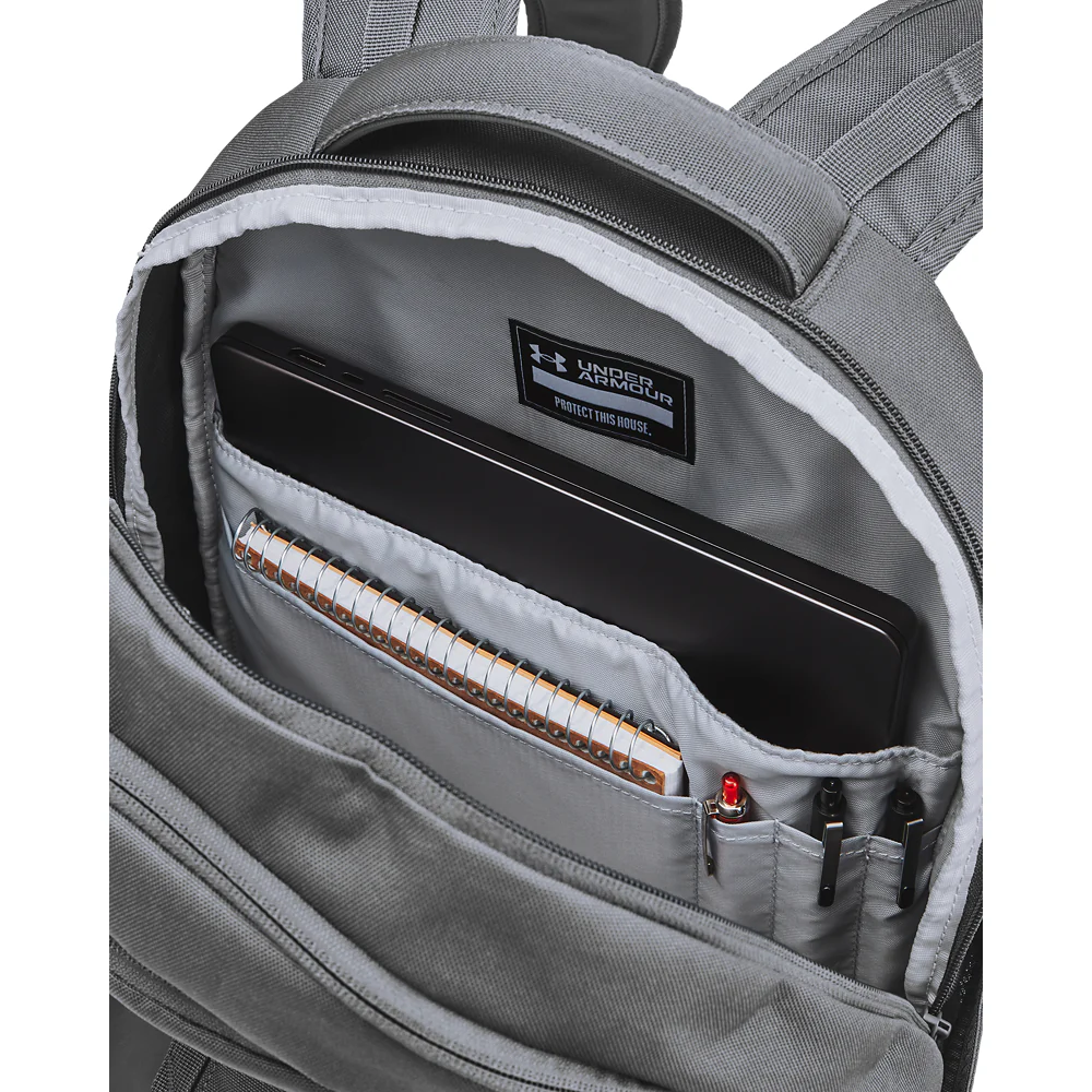 תיק גב ספורטיבי עם תא למחשב נייד מבית Under Armour דגם Hustle 6.0 Backpack 29L - Image 9
