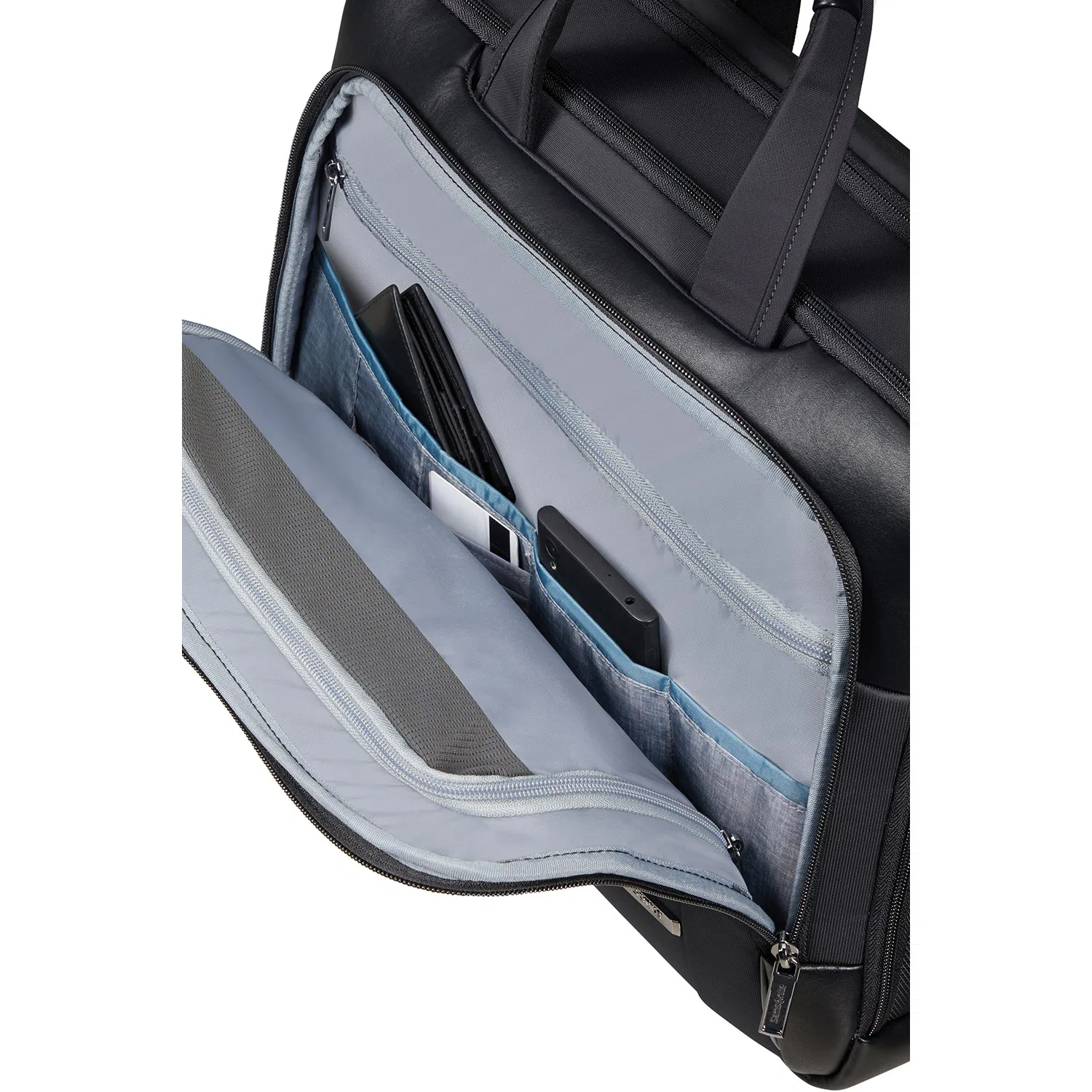 תיק צד עסקי עם תא ייעודי ללפטופ דגם SPECTROLITE 3.0 BAILHANDLE 15.6" EXP מבית המותג Samsonite - Image 4