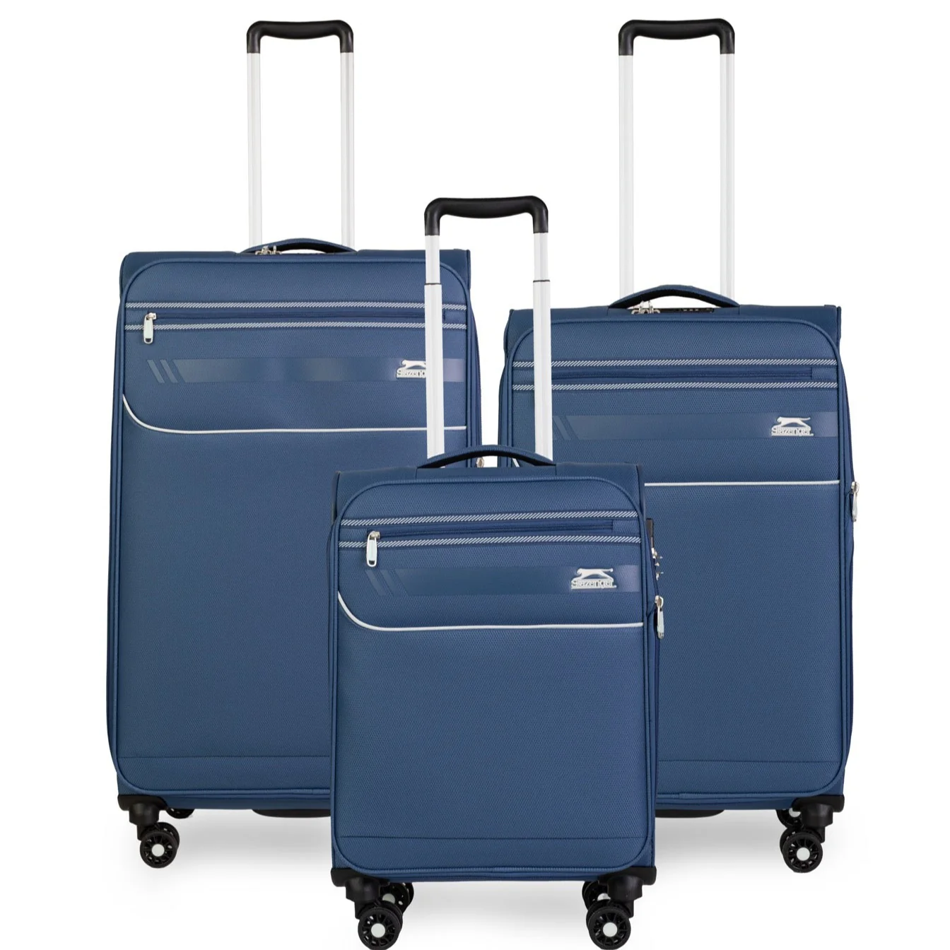 סט 3 מזוודות בד פרמיום קלות במיוחד דגם B-lite II מבית חברת היוקרה Slazenger - Image 7