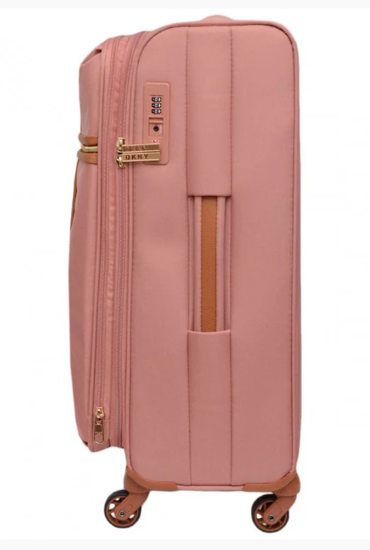 סט 3 מזוודת בד קלות ואופנתיות מבית  Donna Karan DKNY דגם AUTOGRAPH - Image 11