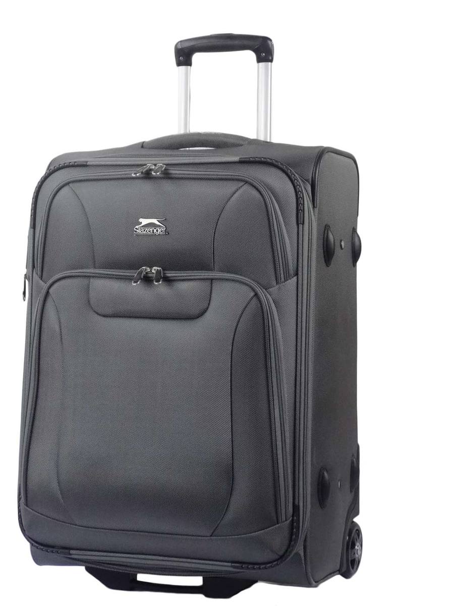 מזוודה בד 2 גלגלים 24" בינונית דגם LINCOLN מבית היוקרה Slazenger - Image 3
