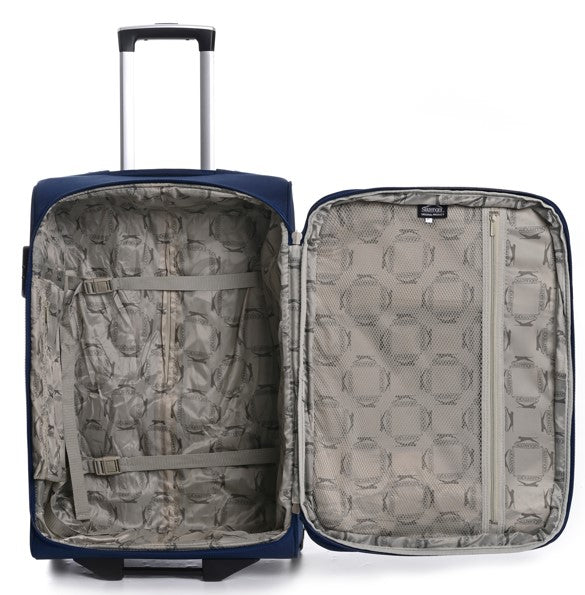 מזוודה בד 2 גלגלים 28" גדולה   דגם LINCOLN מבית היוקרה Slazenger - Image 6
