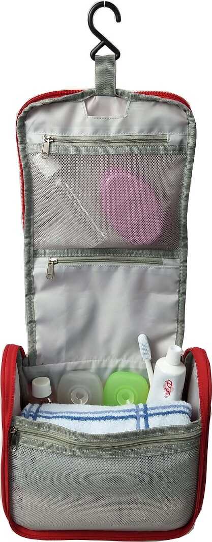 תיק כלי רחצה מתקפל עם וו תליה מבית VERAGE דגם Toiletry Cube - Image 3