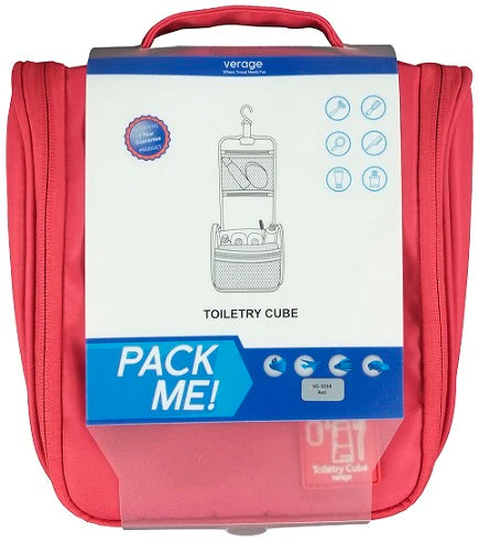 תיק כלי רחצה מתקפל עם וו תליה מבית VERAGE דגם Toiletry Cube - Image 6