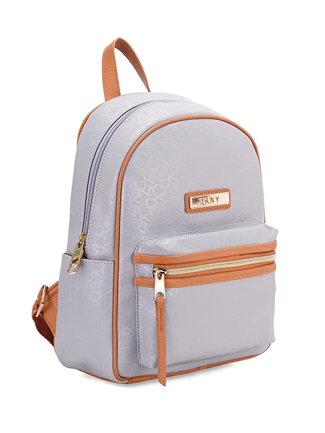 תיק גב יוקרתי ואלגנטי מבית מעצבת העל Donna Karan DKNY דגם Autograph 421 Backpack - Image 7