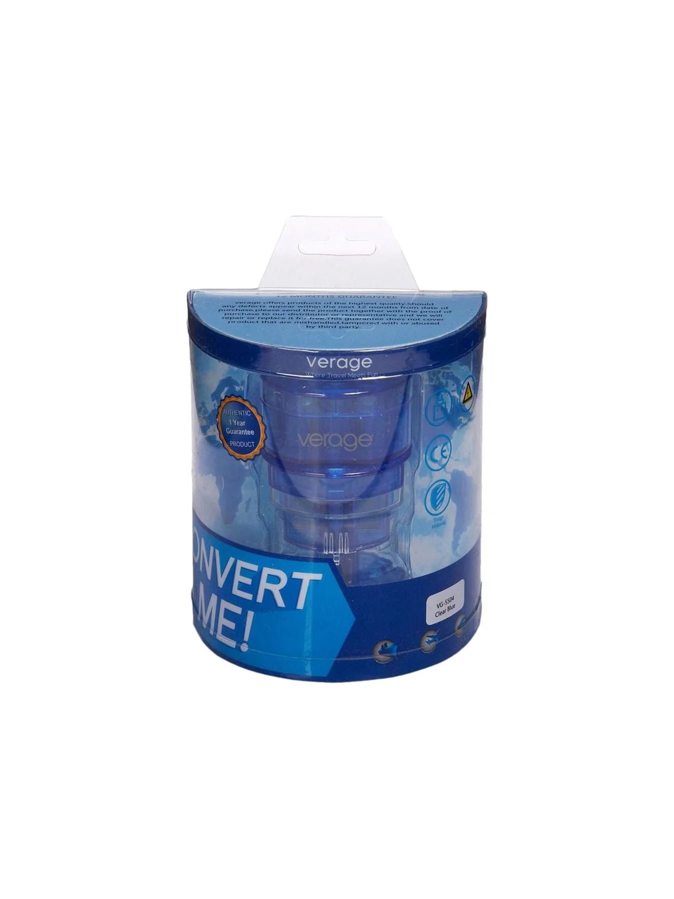 מתאם אוניברסאלי לנסיעות מבית חברת VERAGE דגם Universal Travel Adapter - Image 5