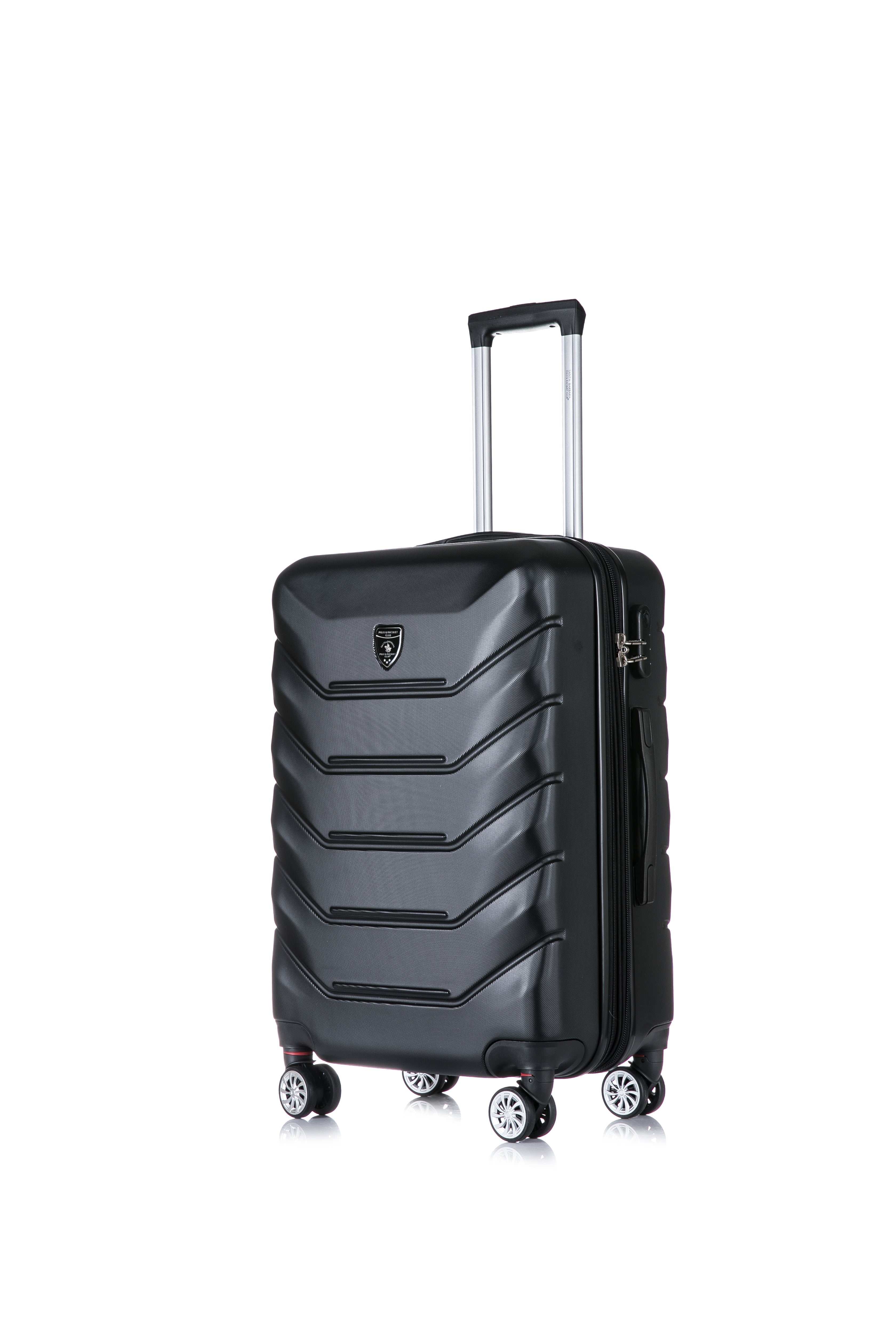 מזוודה בינונית 24" קשיחה דגם Austin מבית המותג היוקרתי POLO CLUB - Image 4