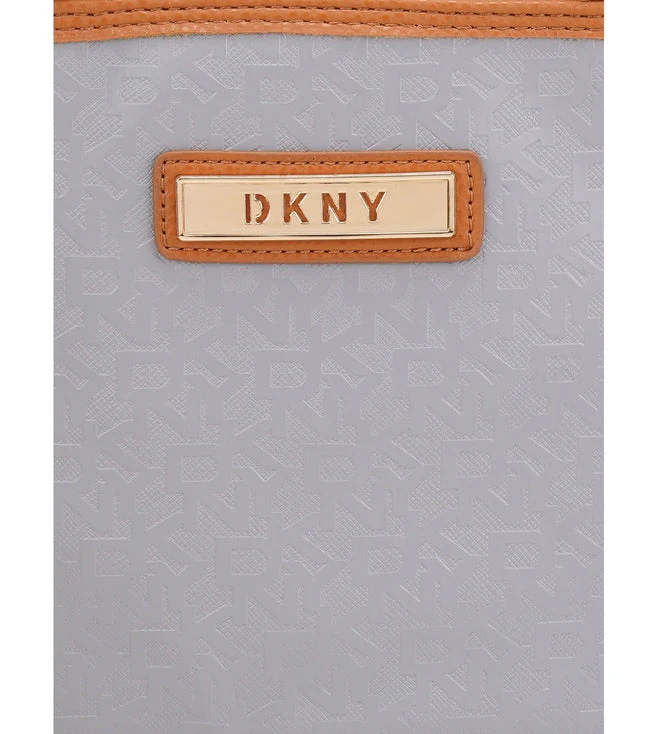 תיק נשיאה קטן יוקרתי ואלגנטי מבית מעצבת העל Donna Karan DKNY דגם Autograph TOTE Small - Image 10